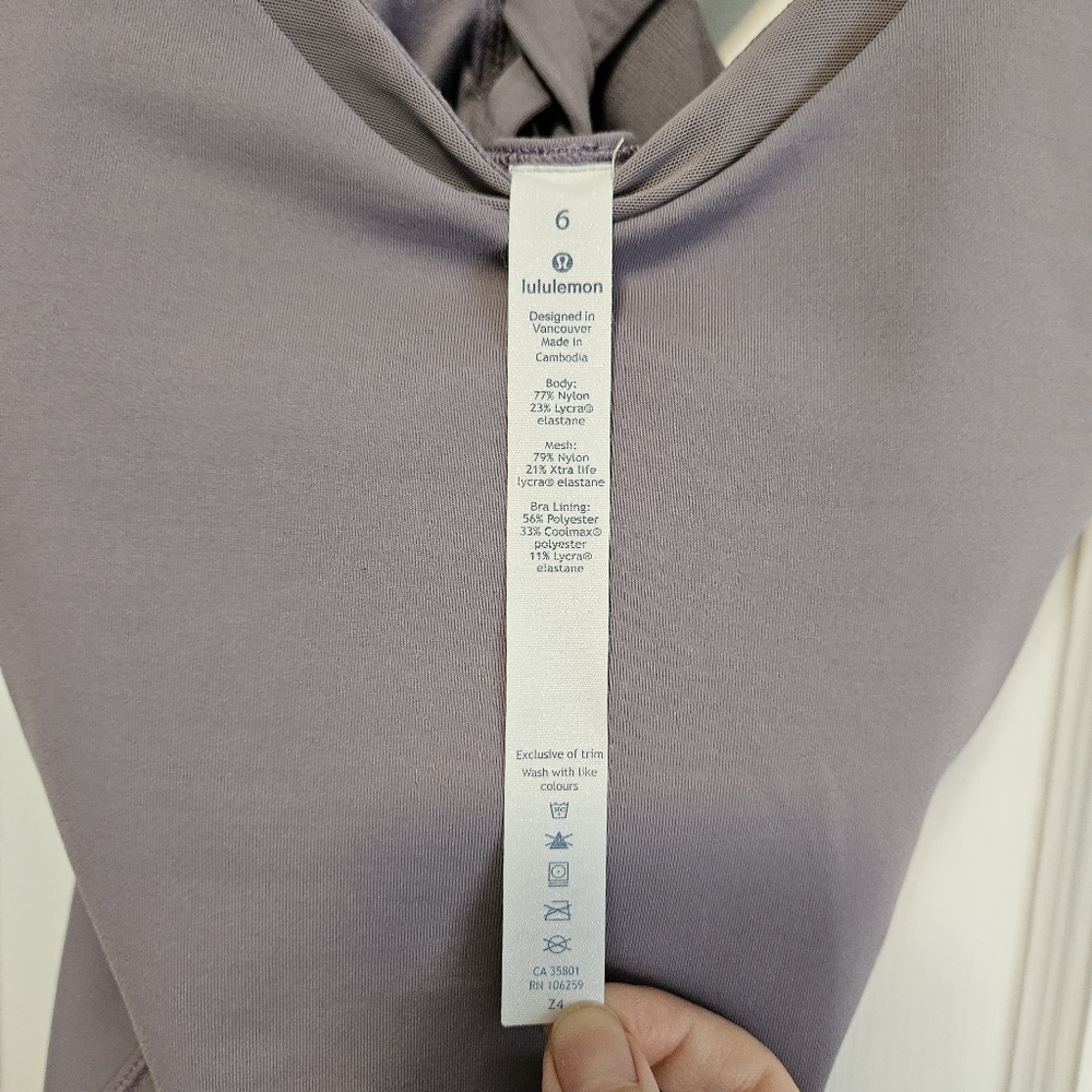 Lululemon Stash N Run High Neck Tank Top - Picture 9 of 9